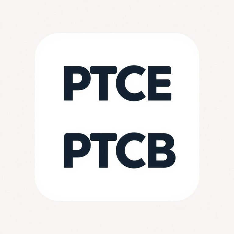 PTCE – PTCB